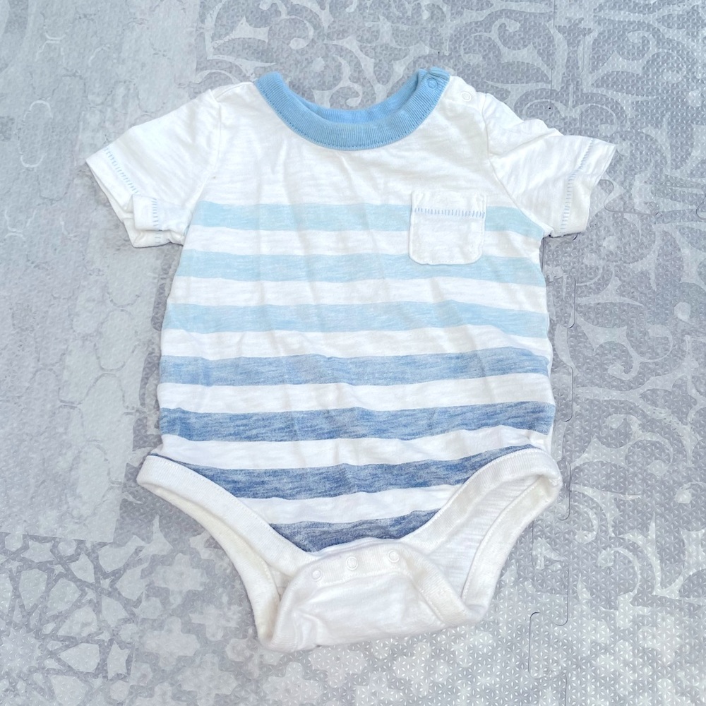 Baby Gap Striped Onesie 3-6m